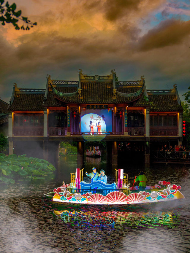 西塘夜遊攻略｜月下花船巡遊古風夜景天花板