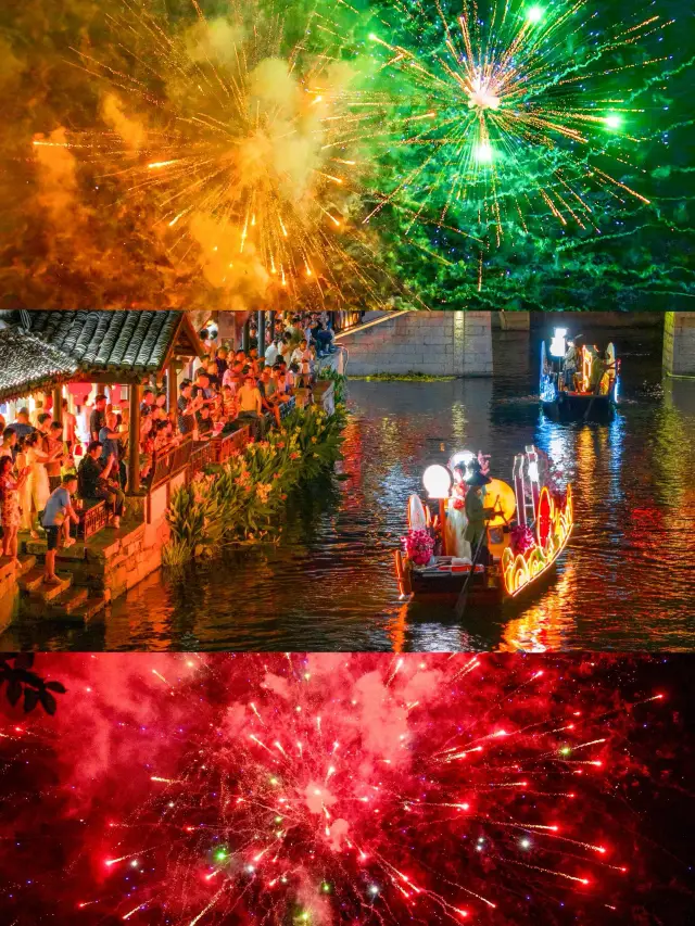 Xitang Night Tour Guide | Moonlit Flower Boat Parade - The Pinnacle of Ancient-Style Night Views