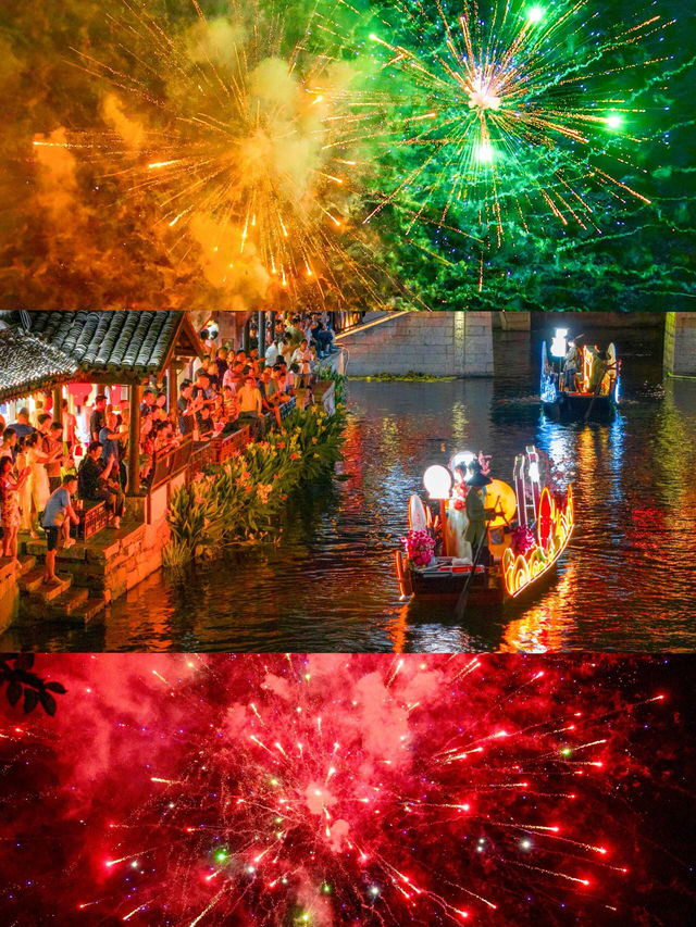 西塘夜遊攻略｜月下花船巡遊古風夜景天花板