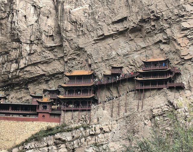 山西大同懸空寺探秘攻略千年等一回，武俠小說場景驚鴻一瞥
