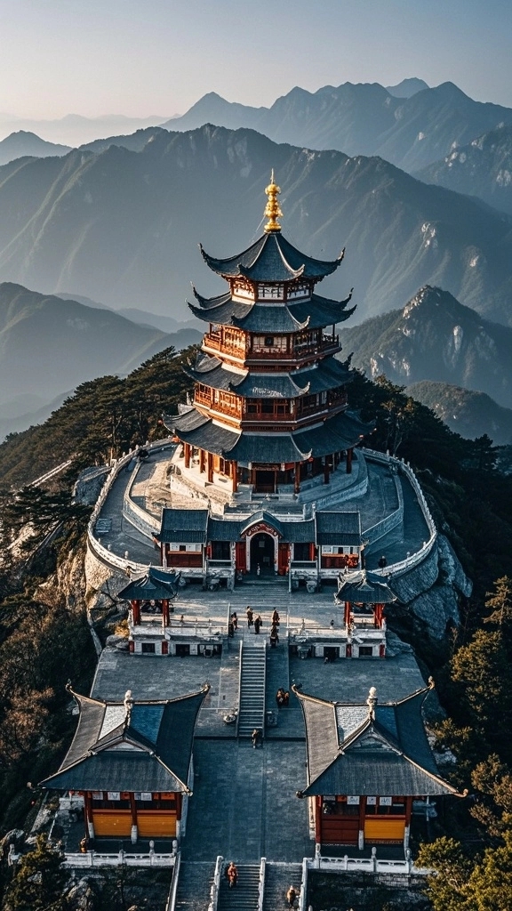 Jiuhua Mountain Temple Check-in Guide