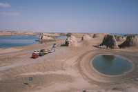 青海狂野大片!在烏素特水上雅丹當一天西部牛仔