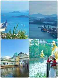 深圳茶溪谷森林小火車|雲海廣場這才是真松弛感