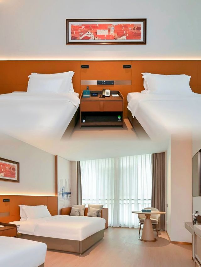 青島上合寶藏酒店!中式園林風+靜謐度假感,遛娃出差都適配 青島上合寶藏酒店!中式園林風+靜謐度假感,遛娃出差都適配