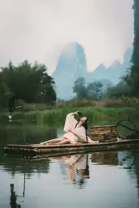 闖入廣西的明仕田園漁舟唱晚太治癒了