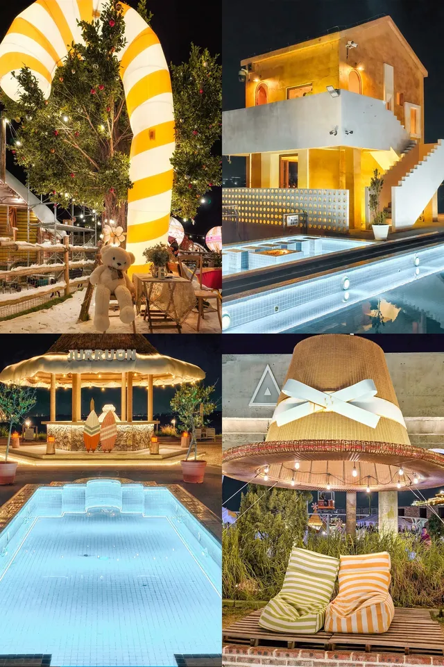 在泉州海邊:絕美日落裹進聖誕童話屋 在泉州海邊:絕美日落裹進聖誕童話屋