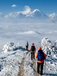 這才是川西冬徒步天花板，3天看盡雪山冰川