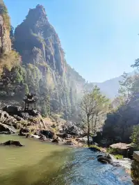 每週一山百丈漈帶娃闖進瀑布的武俠世界