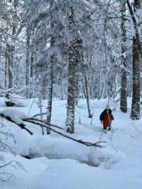 帶娃去了長白山,這雪景酒店比瑞士還震撼!