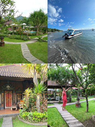 Bali's Hidden Oasis, Enjoying Slow Living. This time in Pemuteran, Bali, I stayed at Tirta Sari Bungalows & Spa.