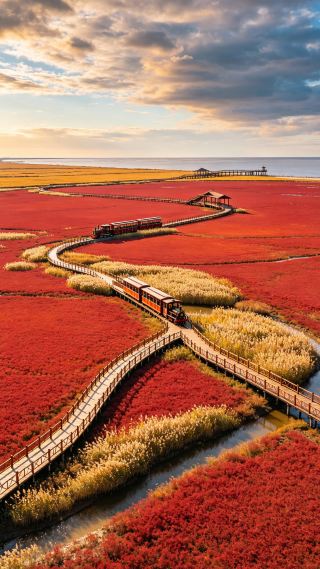 Liaonan’s healing coastline: explore Dalian + Yingkou + Panjin and experience the mountains, sea, and red beach!