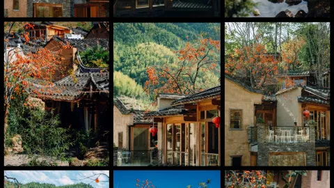 屏南柿子季被這片中式古村秋色治癒到了！ — traveler post in 寧德