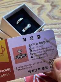 명동에서 커플 은반지 만들기 💍 : 반지대학 명동캠퍼스
