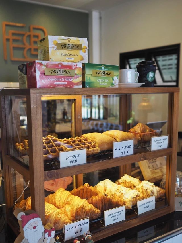 Febb coffee x Croissant  🥞🫶🏼