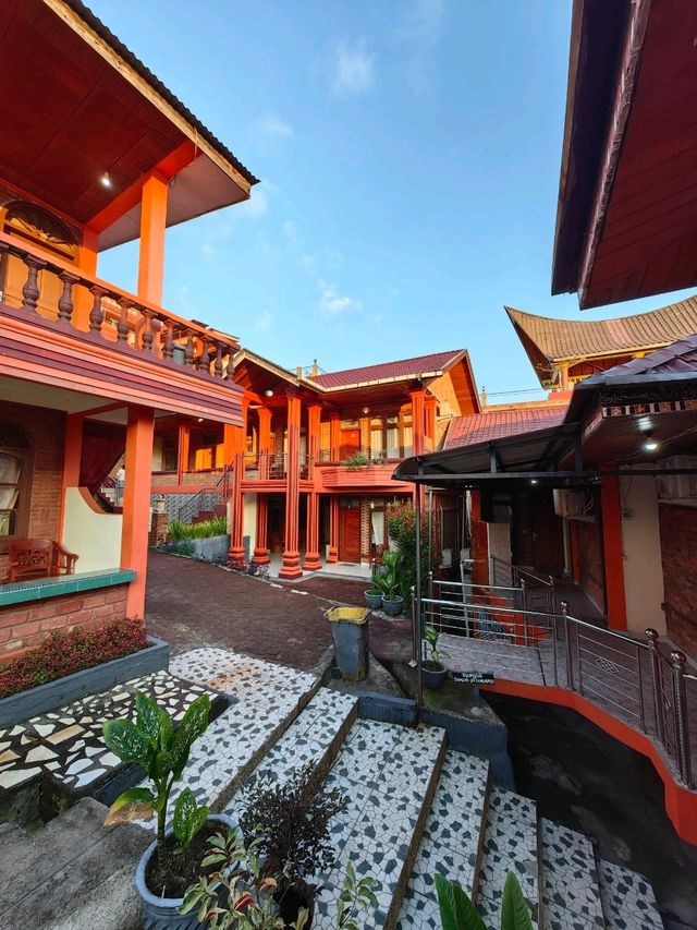 Budget hotel with a stunning view @Samosir Island 