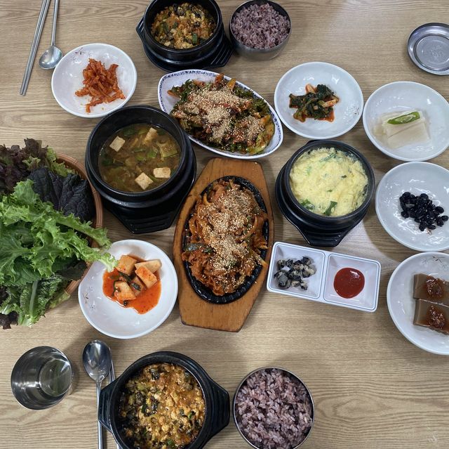 청주 우렁쌈밥 맛집👍🏻