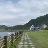 Bike away at the coast of Shenao 