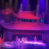 Water puppet show, tradition to catch