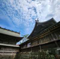 地震後的阿蘇神社