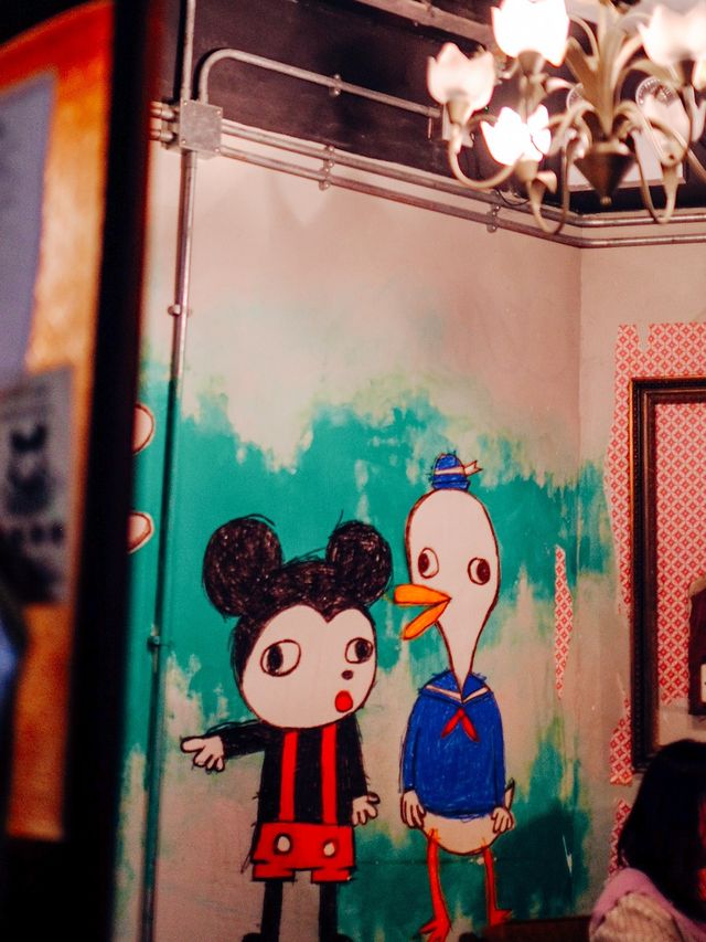 銅鑼灣 惡搞米老鼠特色餐廳👻👻