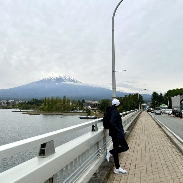 Kawaguchiko Ohashi bridge !! 