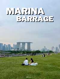 Marina barrage หลังคาสีเขียวของสิงคโปร์ 💚