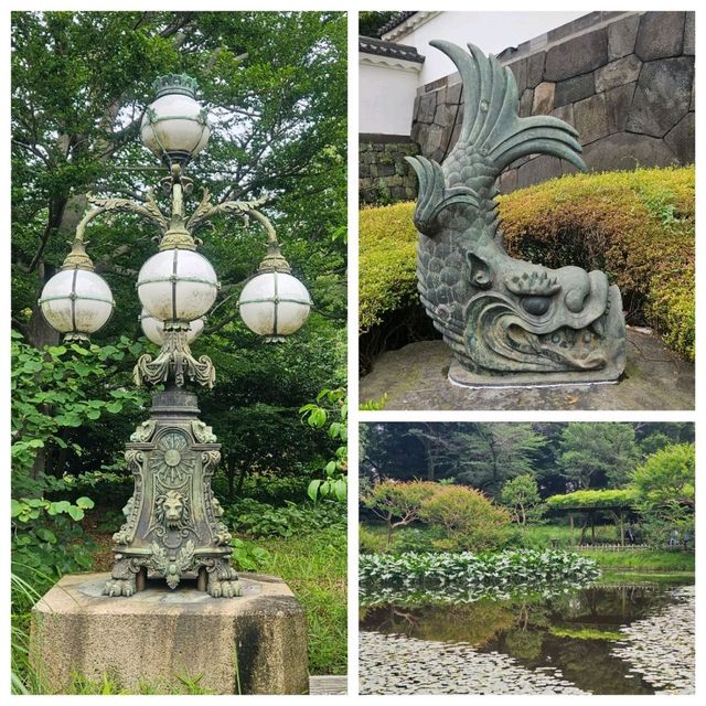 欣賞江户時代庭園風貌回遊式庭園@皇居東御苑