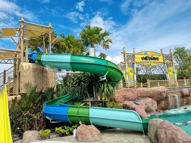 สวนน้ำ The Wave Pool - Aloha Hawaii 🌊⛱️☀️