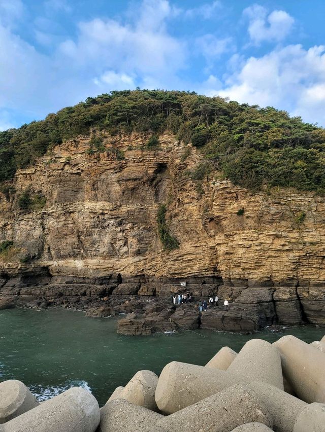 부안 변산반도 채석강의 아름다움🏞