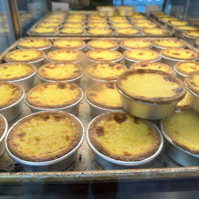 Egg tarts in Hong Kong 