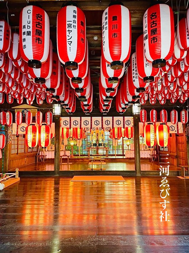 【愛知県/砥鹿神社】可愛い鹿のファミリーがいる神社