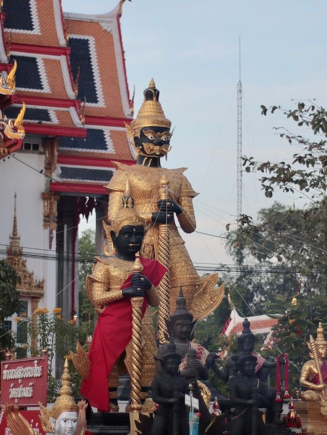 ท้าวเวสสุวรรณ วัดจุฬามณี อ.อัมพวา 🙏🏼🙏🏼🙏🏼