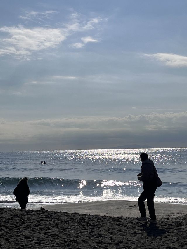 영화 속 한 장면 같던 가마쿠라 바다🌊