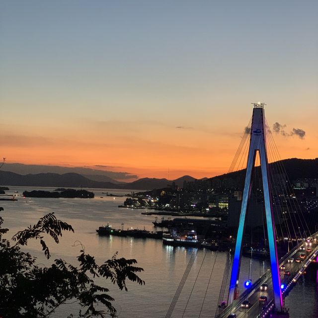 일몰 구경하기 좋은 여수 돌산공원🌅