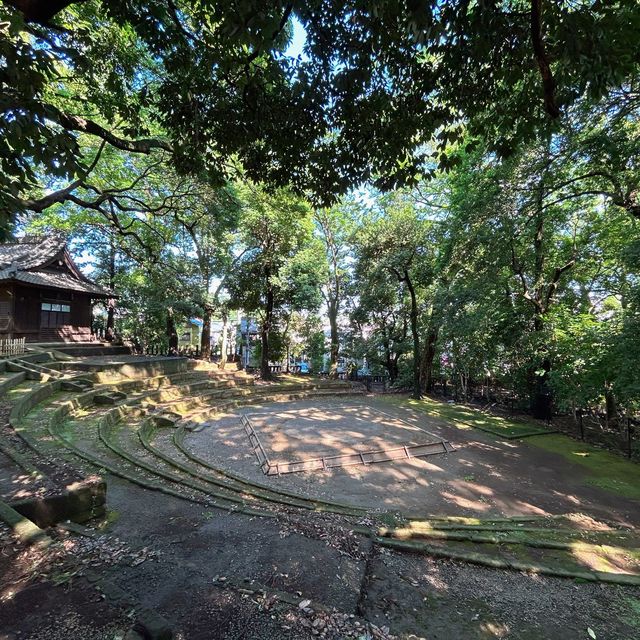 【東京】世田谷八幡宮・奉納相撲の土俵もある八幡さま