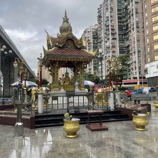 Four Faced Buddhist Temple Taipa Macao 