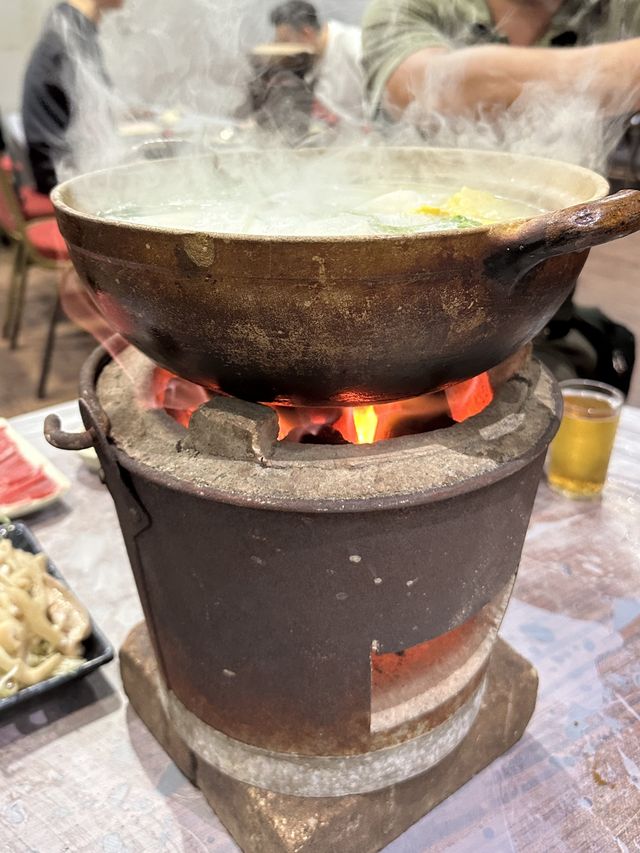深水埗特色炭爐打邊爐🫕