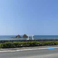 日本福岡「夫婦岩」：象徵愛情與圓滿的神聖景點