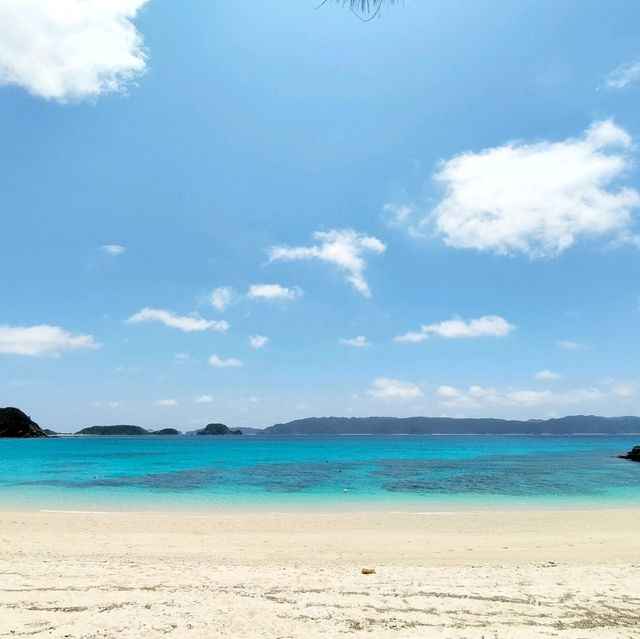 【沖縄 座間味島】世界が恋する海✳️古座間味ビーチ