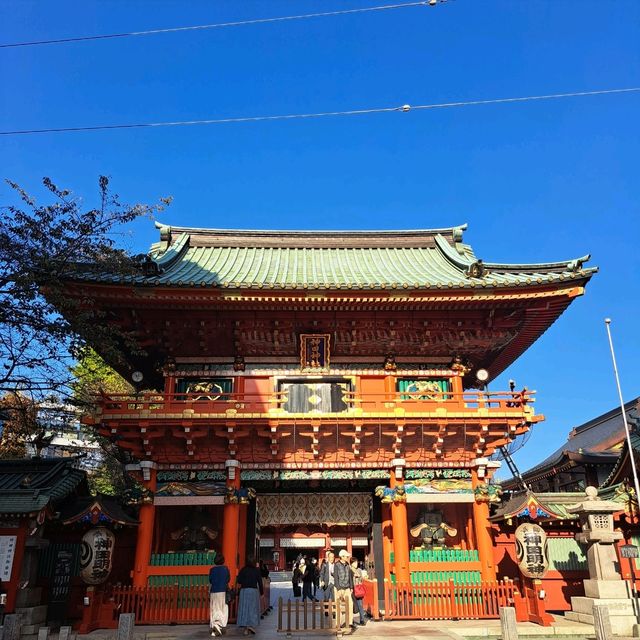 夜も賑わう神田明神♪
