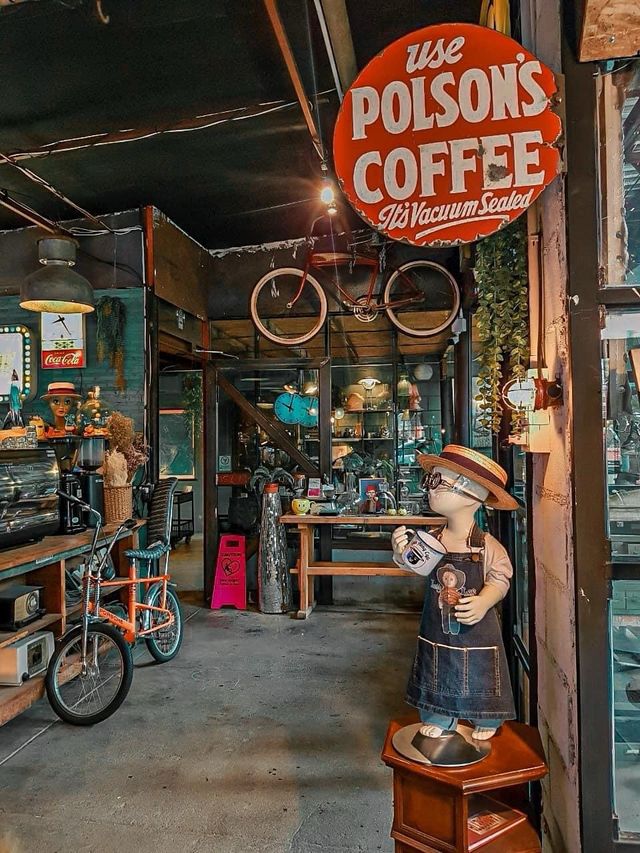กันเองคาเฟ่ | คาเฟ่สไตล์วินเทจ | อมตะนคร ชลบุรี