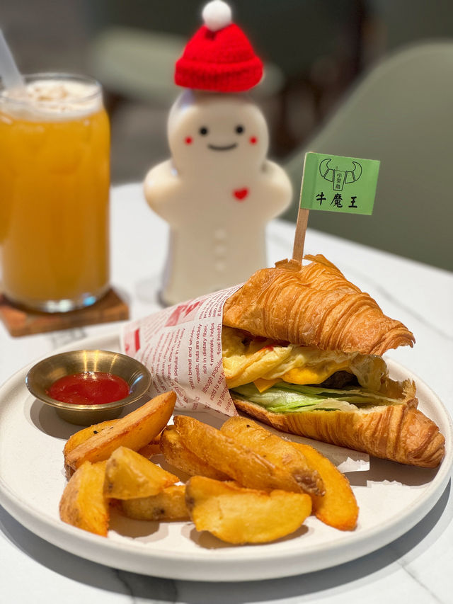 【天水圍 ✦ 休閑抵食餐廳😍必食牛角包系列🥐✨】