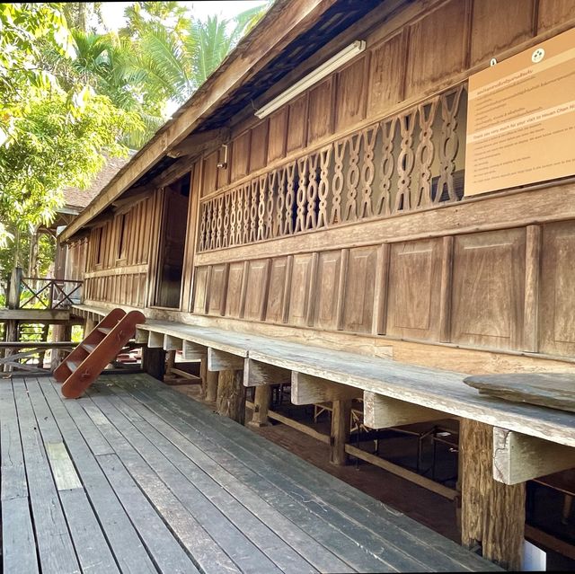 A century-old traditional Lao house