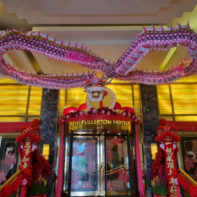 CNY vibes at Fullerton hotel