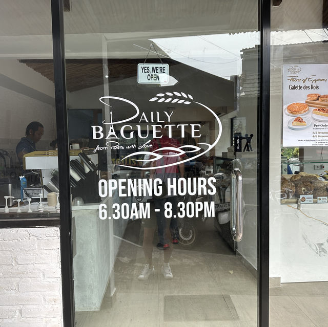 【インドネシア/バリ】観光客に大人気の絶品ベーカリー「Daily Baguette Sanur」