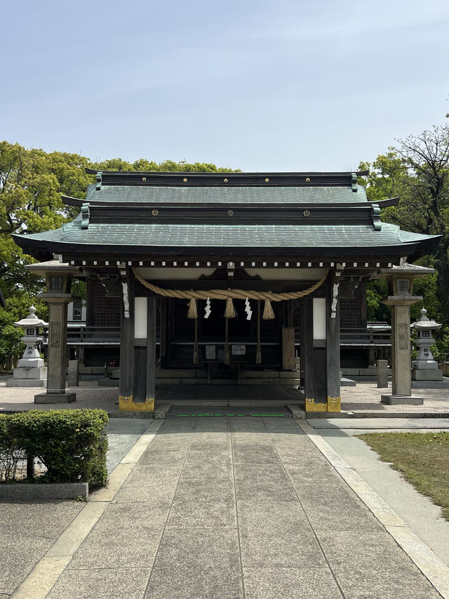 【福岡観光】なんじゃもんじゃの花が咲き乱れる神社