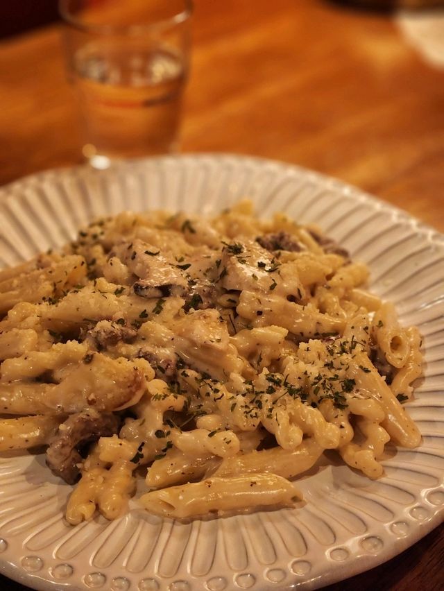 간단한 이탈리아 가정식 코스를 맛볼 수 있는 남포브릿지