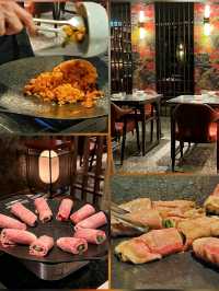 高質韓國餐廳食邪惡即煎韓牛卷