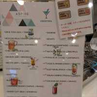 日本東京-成田機場第二航廈貴賓室調酒隨你喝：Aspire