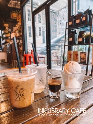 Cafe Hunting | Aesthetic Ink Library Cafe